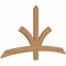 Ekena Millwork Davenport Timber Gable Bracket, Western Red Cedar, 60"W x 32"H x 1 1/2"D x 3 1/2"F, 13/12 Pitch GBW060X32X0204DAV00SWR - alternate 5